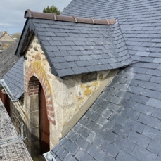 Couverture en ardoise à Bourseul